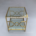 Good quality hotel use furniture reasonable price square shape side table